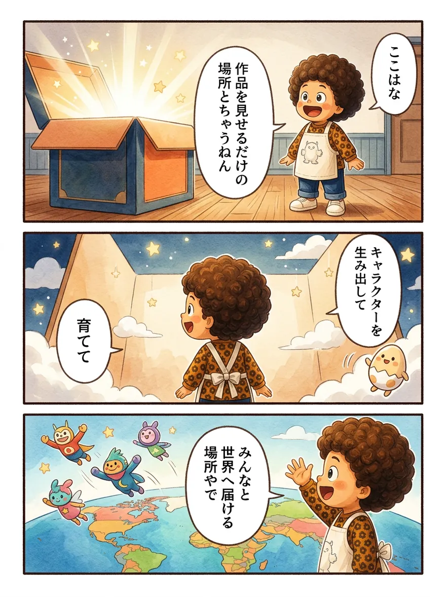 漫画 2ページ目